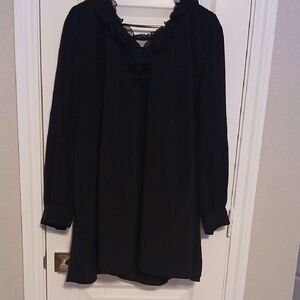 Saks Fifth Avenue Black Blouse